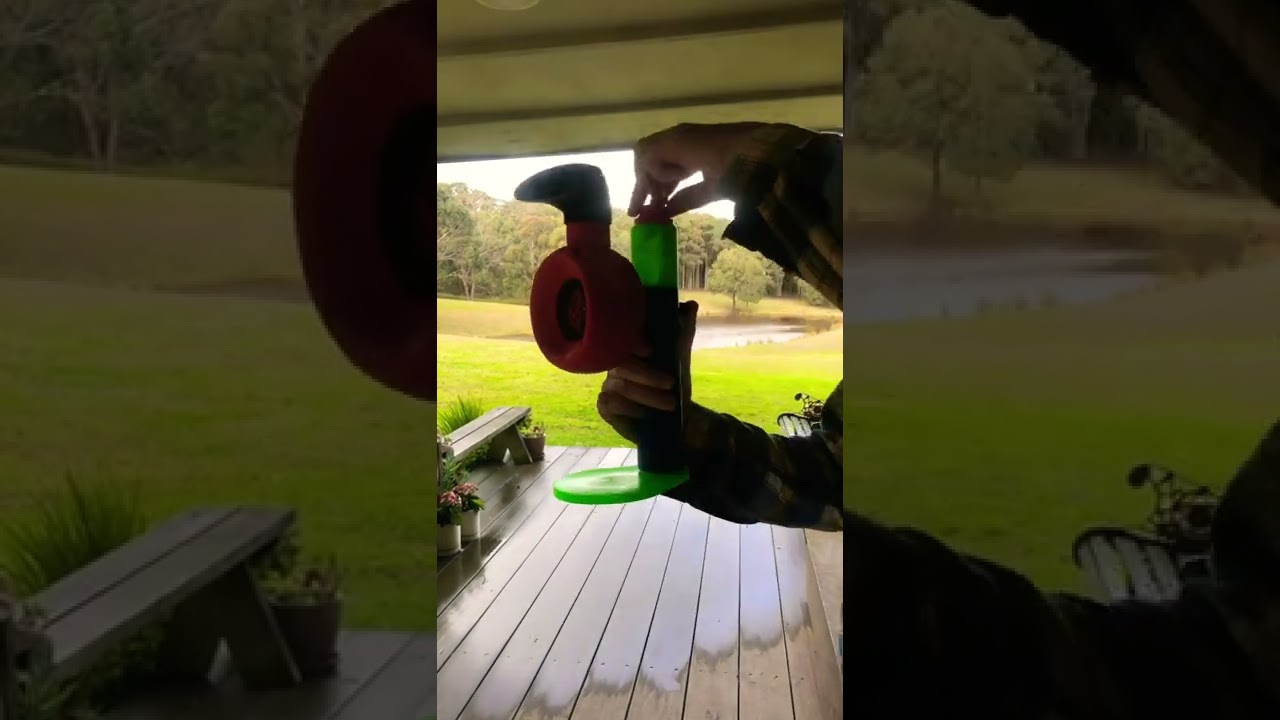 Home made portable air raid siren - YouTube