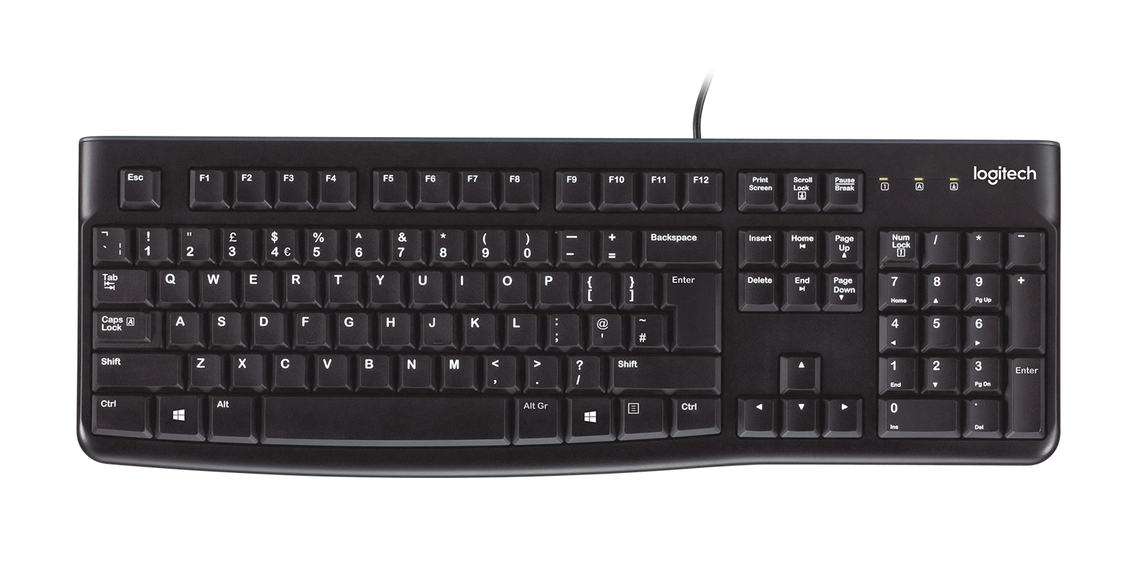 Logitech K120 USB Keyboard -...