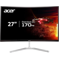 Price watch: ➖Acer EDA270U Pbmiipx | 27-inch | 1440 p | 170 Hz | 1 ms | 1500 R curved | $186.31 $159.99 at Amazon (save $26.32)
